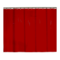 Preview: Schweißerschutzvorhang Streifenvorhang in 2000 x 2000 x 0,4 mm